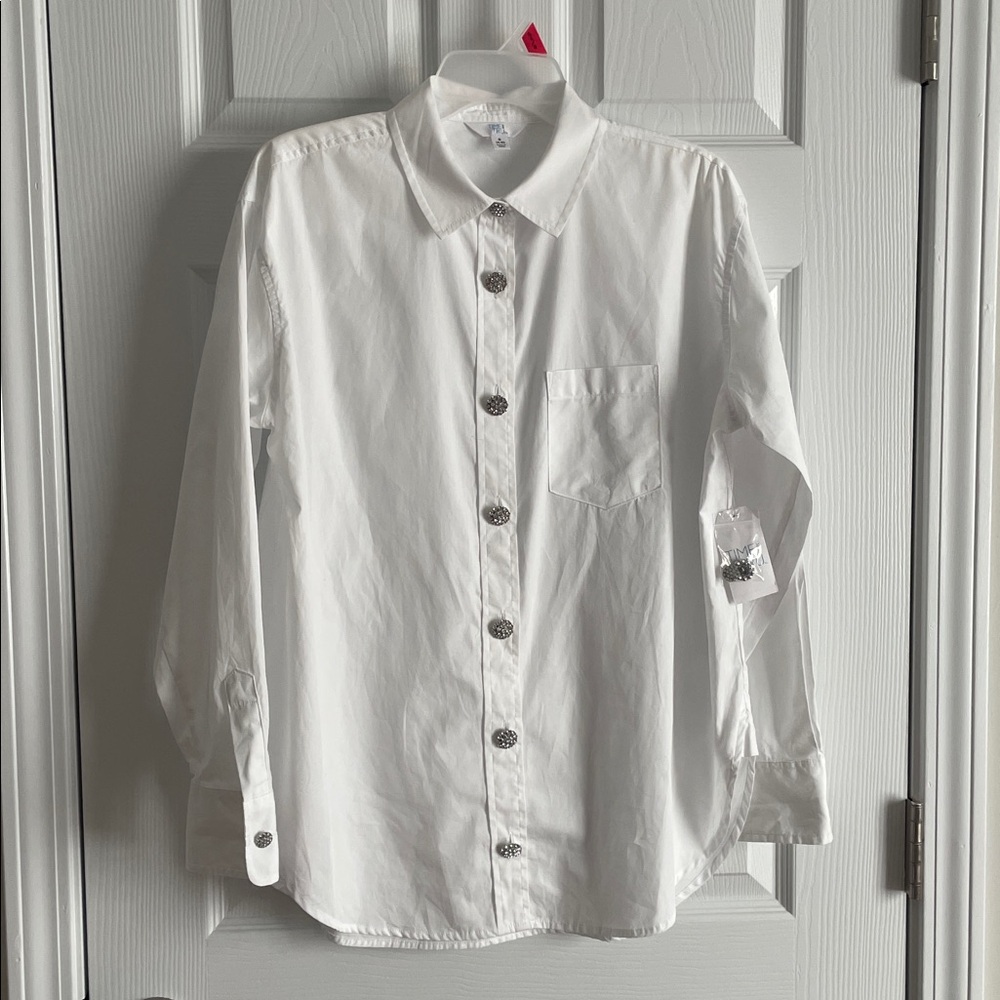 Time and Tru Embellished Shirt